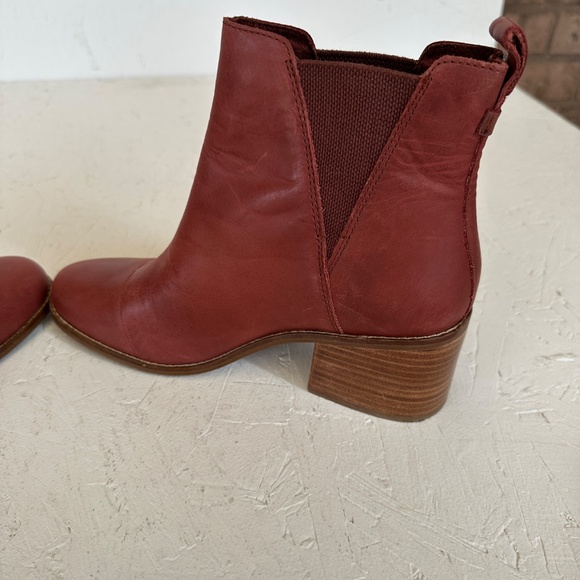 Toms heeled leather boots Size 9 - Picture 5 of 7